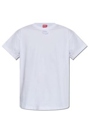 【送料&関税込】Max Mara nunzio White Cotton T-shirt Jersey T-shirt with embroidered pocket, white | 